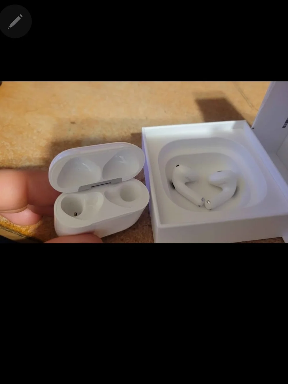 Apple AirPods 4 Wireless Earbuds, Bluetooth Headphones, with Active Noise Cancel